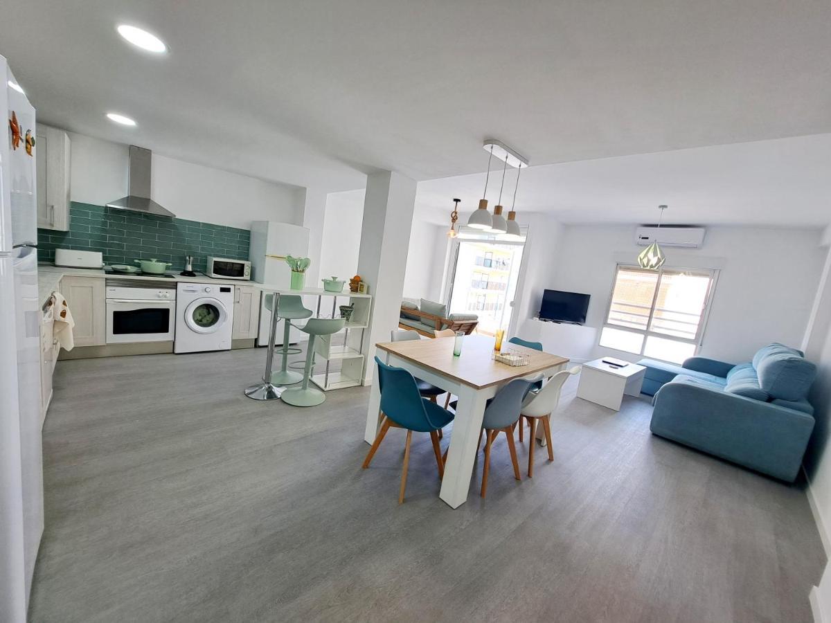 Amplio Piso Con Terraza A 50 M De Playa Miramar Lägenhet Exteriör bild