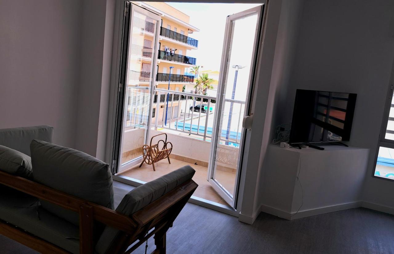 Amplio Piso Con Terraza A 50 M De Playa Miramar Lägenhet Exteriör bild